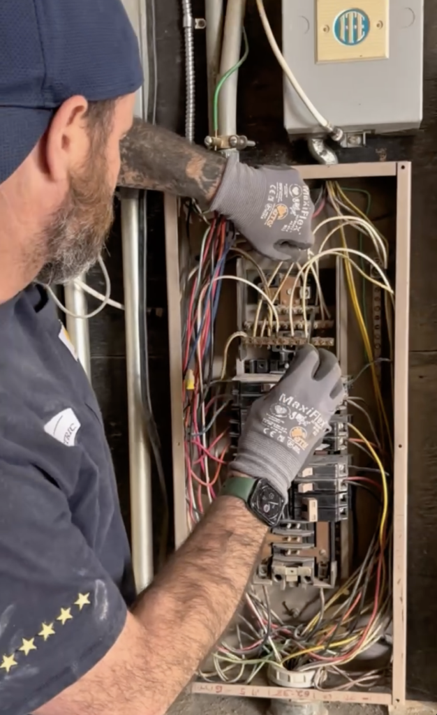 electrical panel and breaker replacement