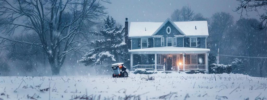 Whole-house surge protector and portable generator for winter storm safety